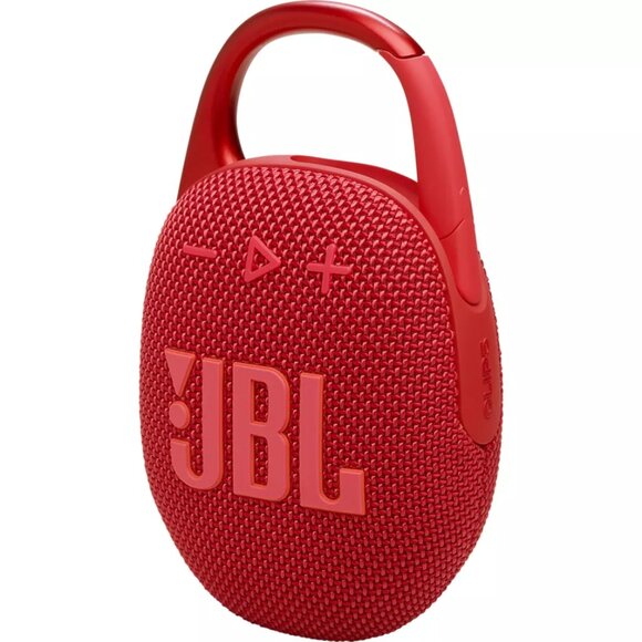 JBL Clip 5 Ultra-Portable Waterproof Bluetooth Speaker - Red - New - Picture 2 of 7